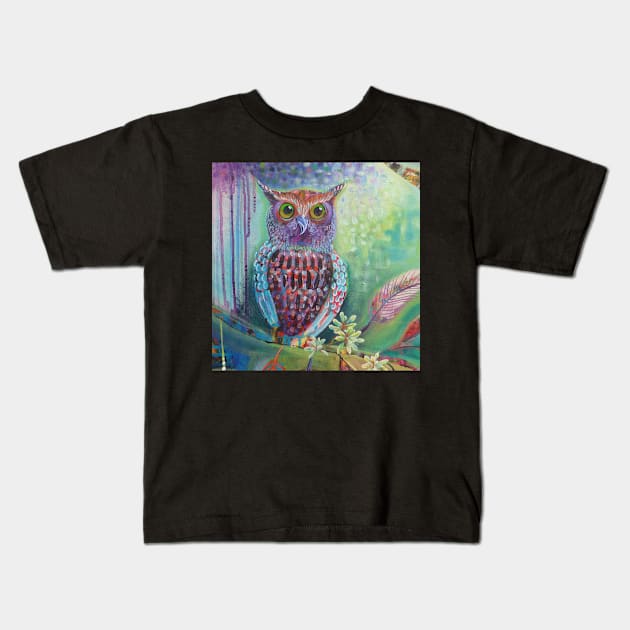 Enchantingly Wise Kids T-Shirt by bevhardidge